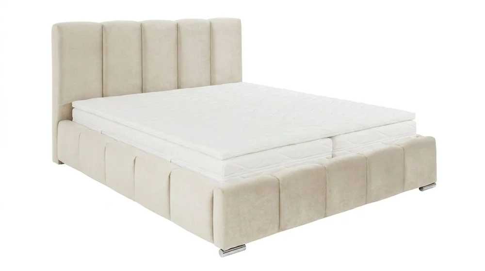 Cleaton boblete sengeramme 180×200 cm med oppbevaring, HVILA skummadrass og overmadrass i polyesterskum med vaskbart trekk v:2074810 Cleaton boblete sengeramme 180×200 cm med oppbevaring, HVILA skummadrass og overmadrass i polyesterskum med vaskbart trekk v:2074810