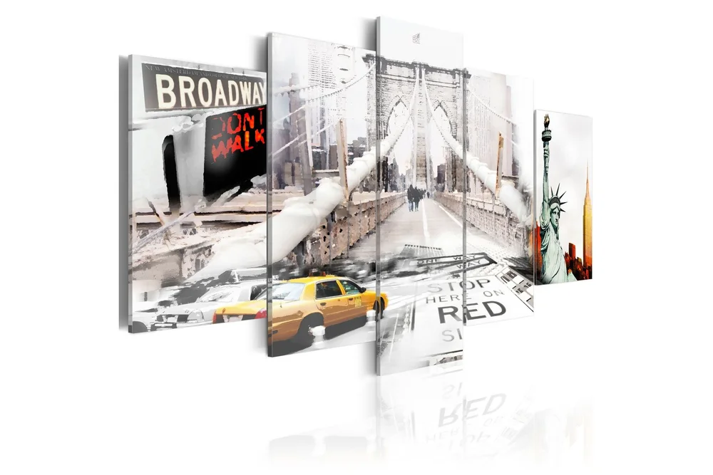 Bilde New York In The Fog 100x50 v:1796305
