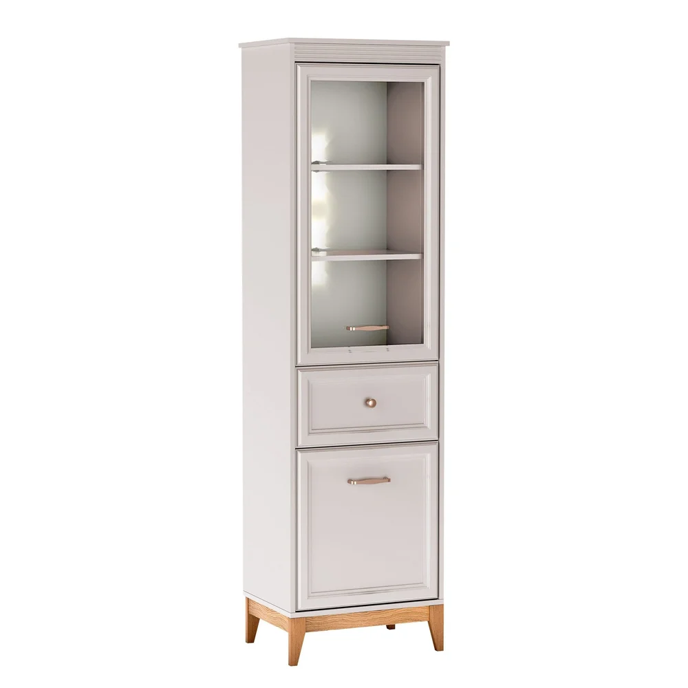 Zeylor Vitrineskap 193 cm med Belysning v:3856107 Zeylor Vitrineskap 193 cm med Belysning v:3856107