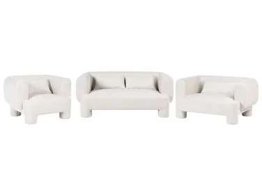 Sofagruppe 6-seters HOGBO Hvit v:3677000