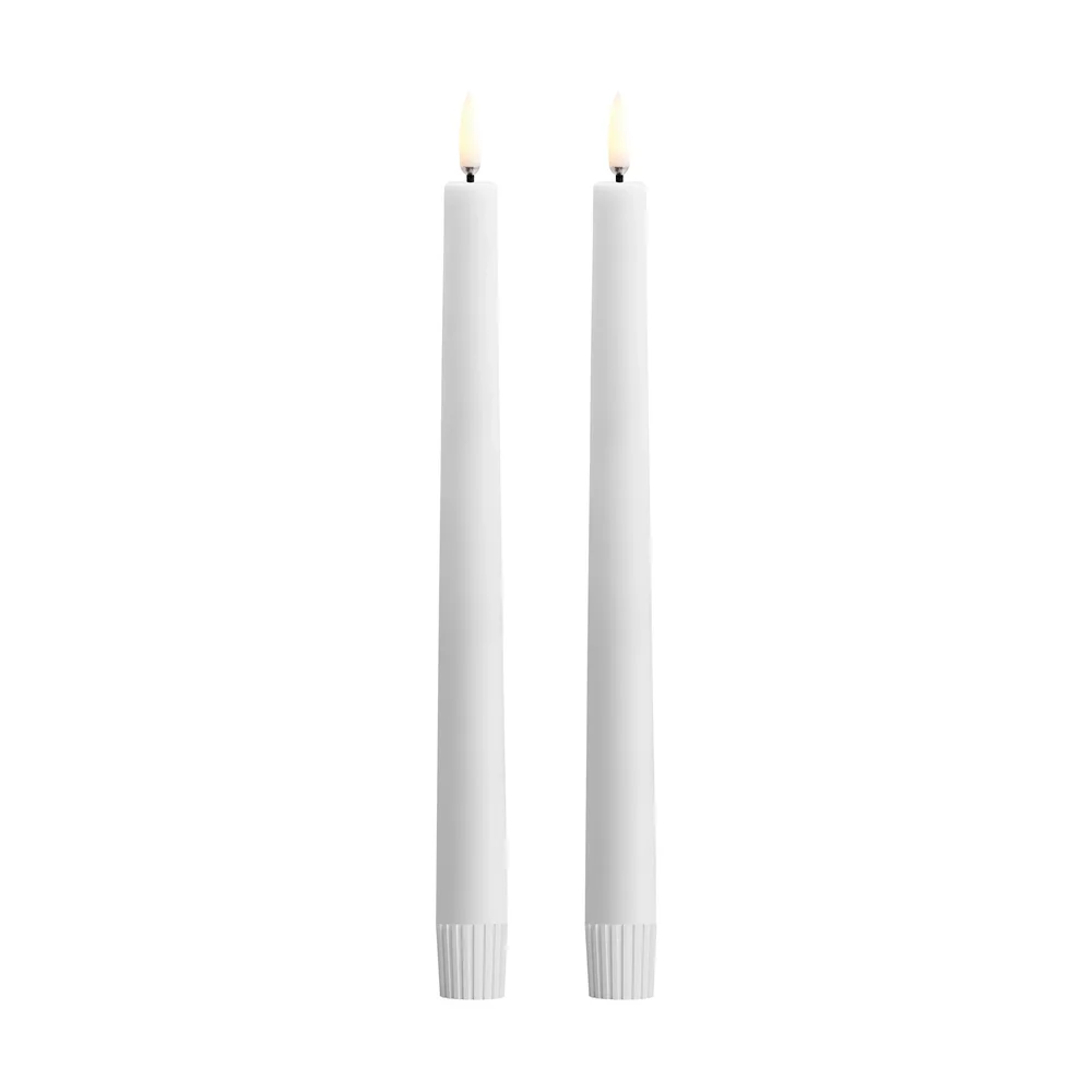 Uyuni LED Kronelys hvit 2-pakning v:6127443 Uyuni LED Kronelys hvit 2-pakning v:6127443