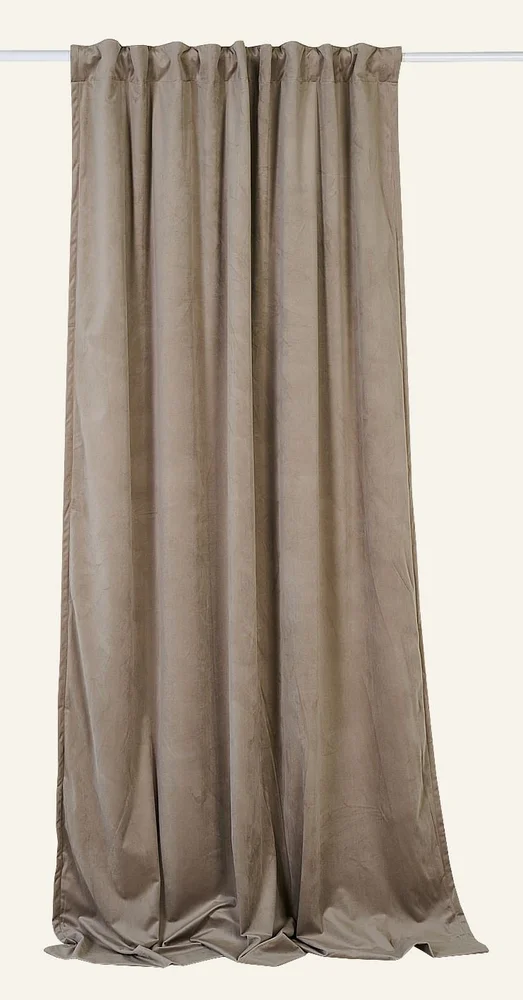 Lysdempende gardin taupe – 140x240cm 7cm v:5860450 Lysdempende gardin taupe – 140x240cm 7cm v:5860450