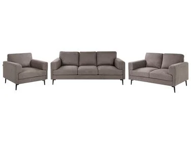 Sofagruppe 6-seters LOUSTO Brun v:156788