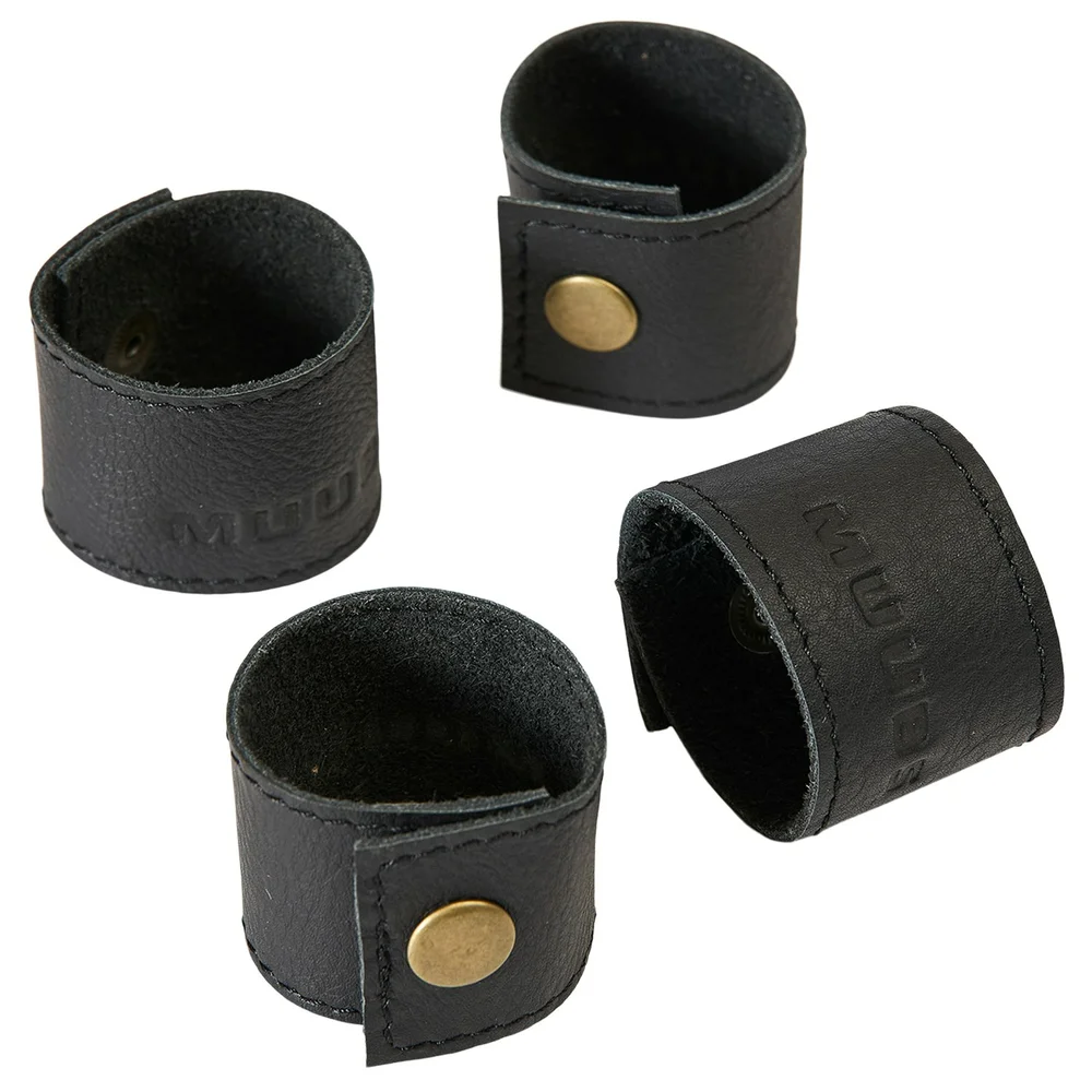 Camou Serviettringer 4-pk, Sort v:4431353