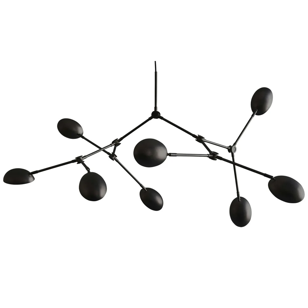 Drop Lysekrone, Burned black v:8653619