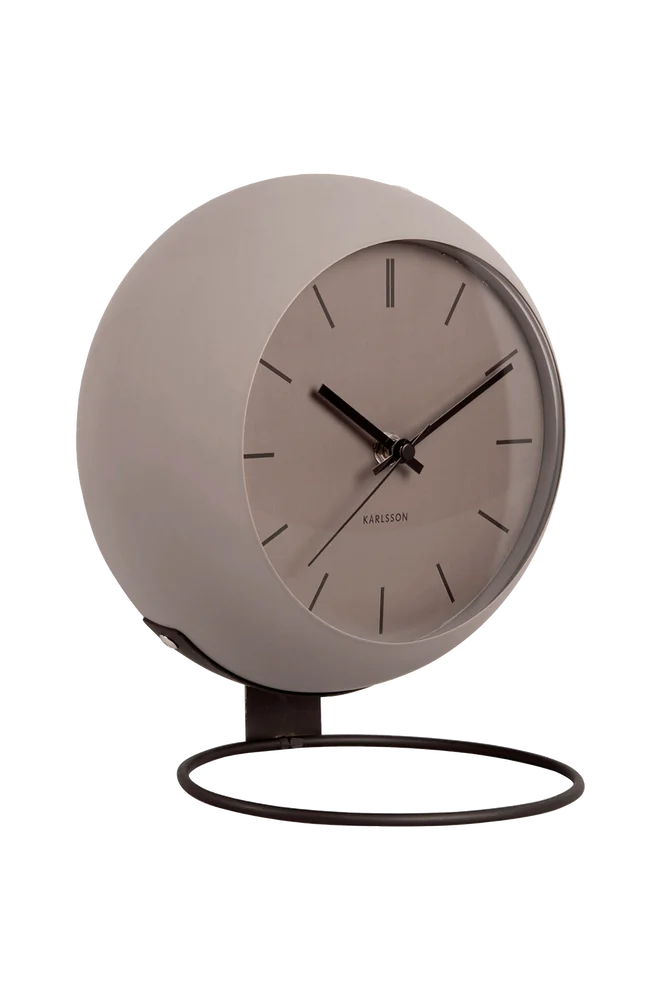 Bordklokke Nirvana Globe – Grå – Dekor | m v:1698240 Bordklokke Nirvana Globe – Grå – Dekor | m v:1698240