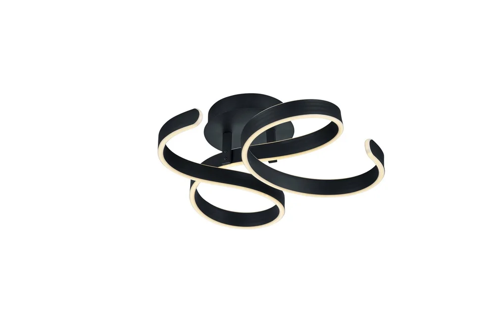 Trio Lighting Francis plafond antrasitt v:7551091