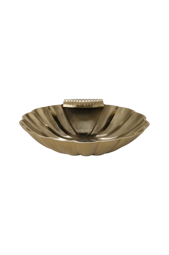 Skål Mave Ø 29 cm – Gull – Dekor | m v:3041980