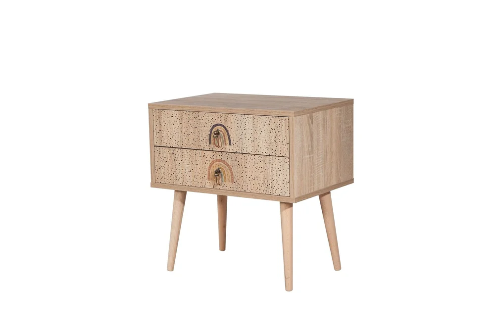 Bertoaria Nattbord 60×40 cm Brun v:1545856 Bertoaria Nattbord 60×40 cm Brun v:1545856
