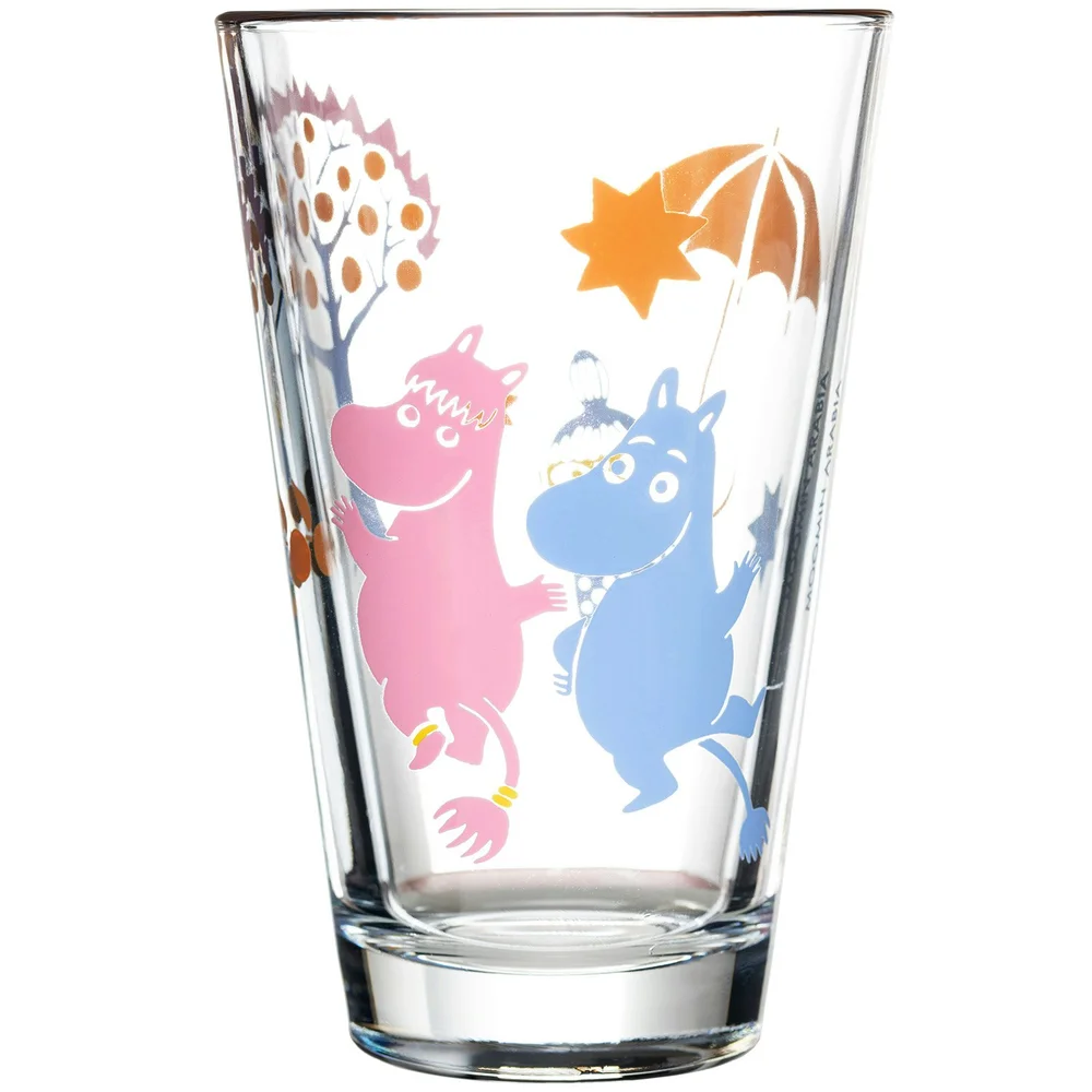 Mumin Drikkeglass Fest 2-pk v:2038427 Mumin Drikkeglass Fest 2-pk v:2038427