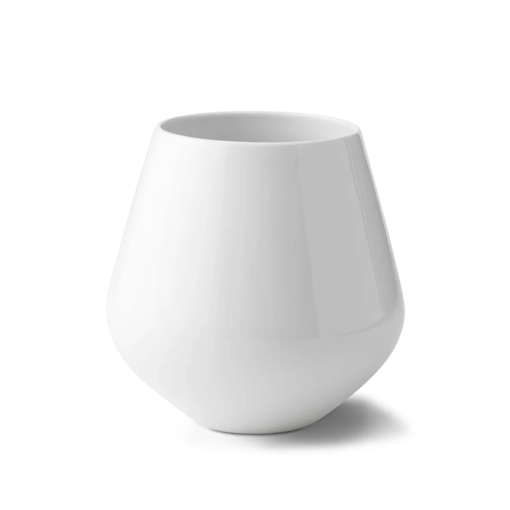 White Fluted vase v:289222