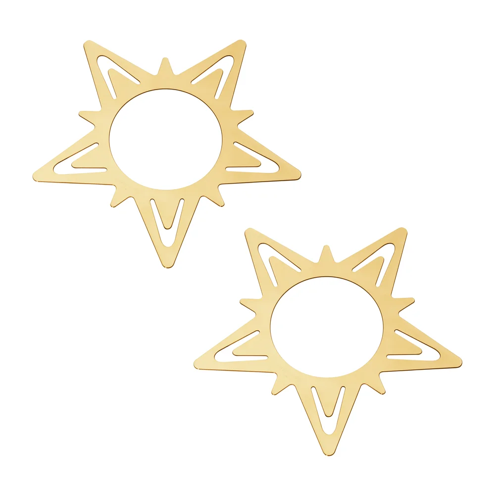 Classic christmas star serviettring Ø 9 cm 2-pakning v:4803869 Classic christmas star serviettring Ø 9 cm 2-pakning v:4803869