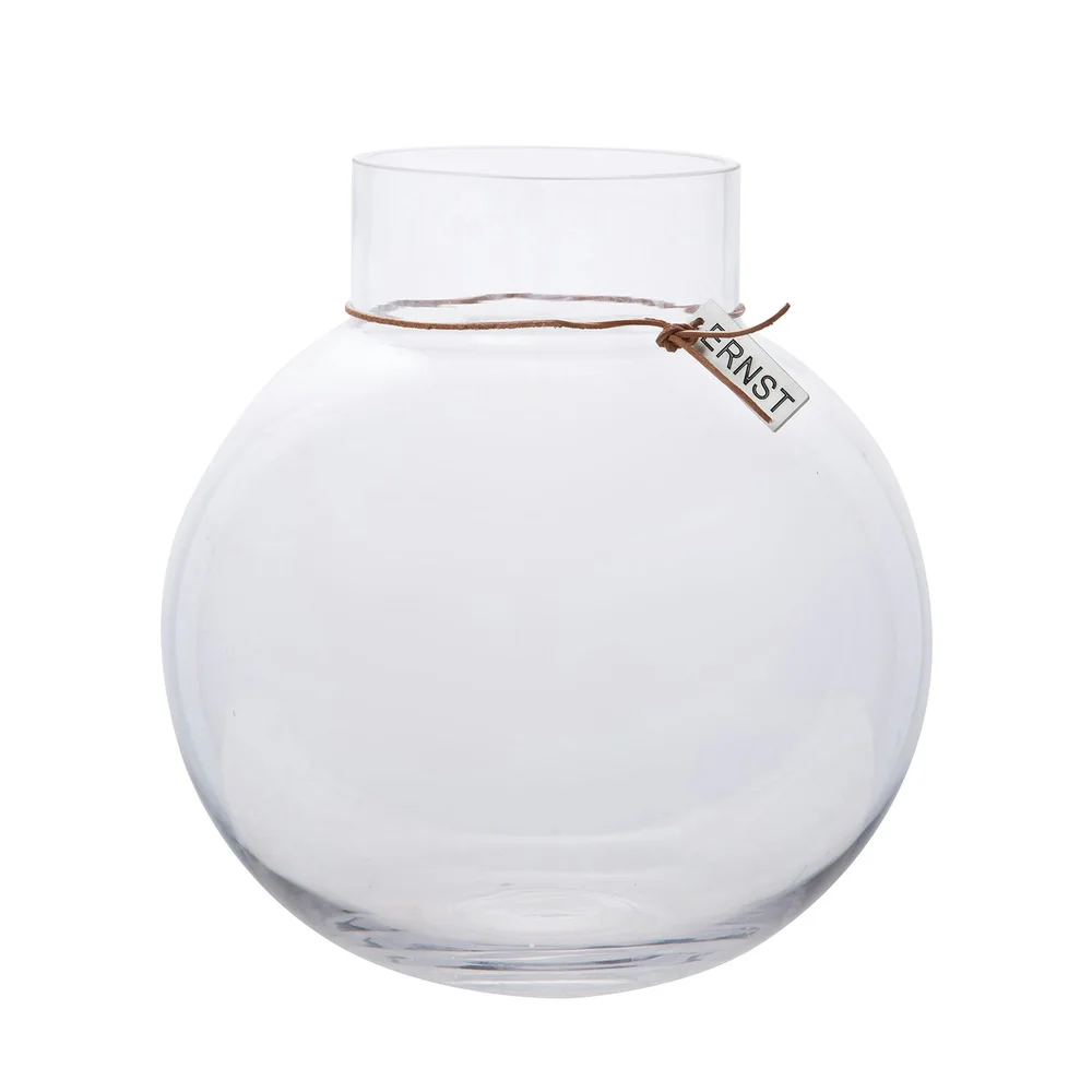 Glassvase Klar, 9 cm v:1939955 Glassvase Klar, 9 cm v:1939955