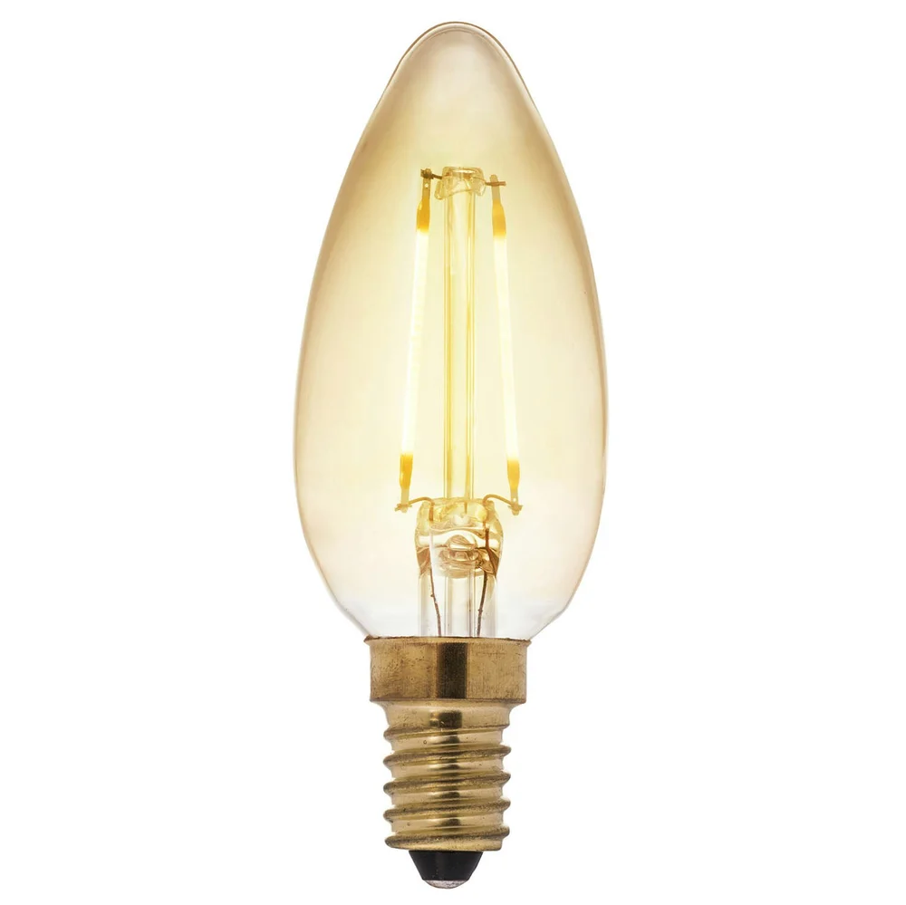 Filament LED Amber E14 2200K 360lm 4,5W Dimmable v:493091