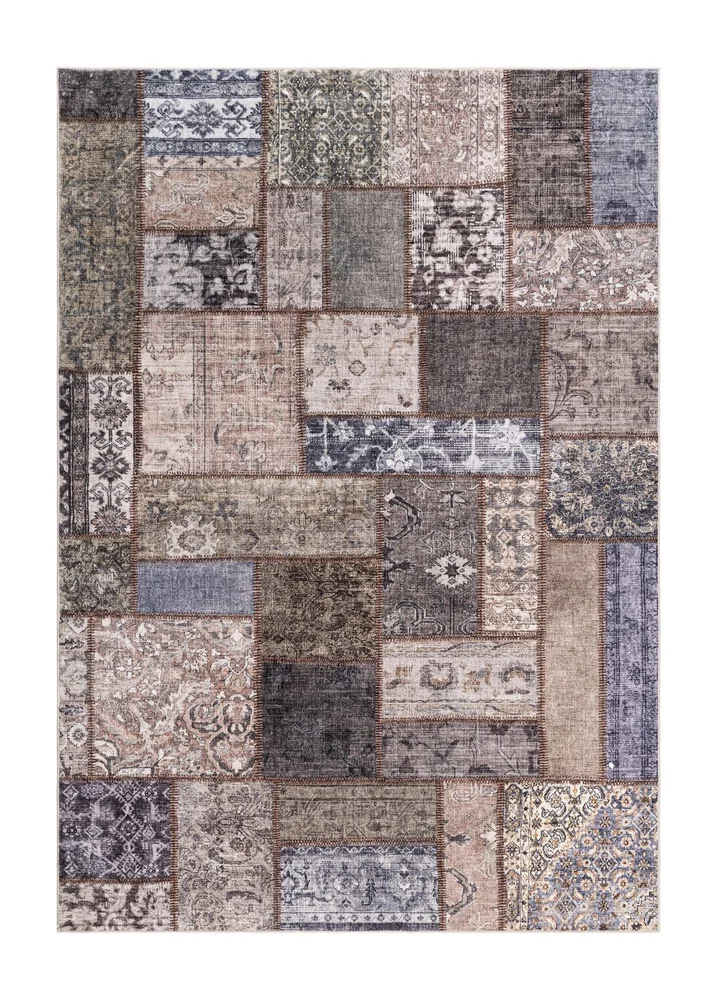 Maskinvevd teppe KM Home Tarfaya Patch 200×290 Smaragdgrønn v:1685873 Maskinvevd teppe KM Home Tarfaya Patch 200×290 Smaragdgrønn v:1685873