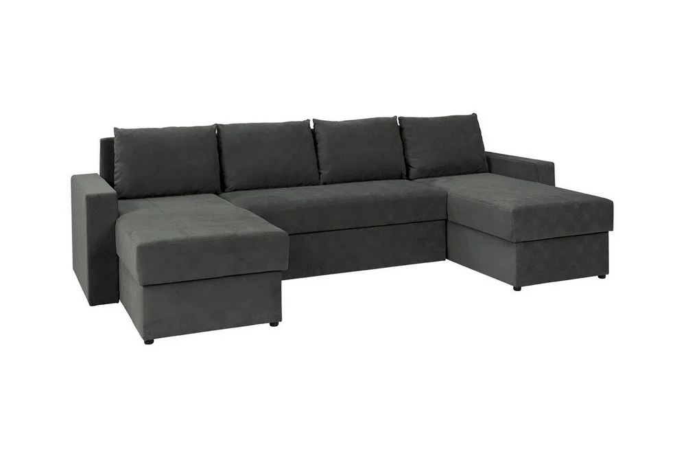 Staffin 4-sits Hörnbäddsoffa Dark grey v:8896834