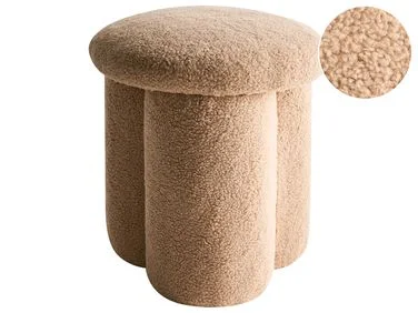 Puff CARRINGTON Bouclé Beige v:1539000 Puff CARRINGTON Bouclé Beige v:1539000