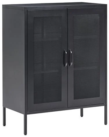 Skap WAKATIPU Metall Svart v:607134 Skap WAKATIPU Metall Svart v:607134