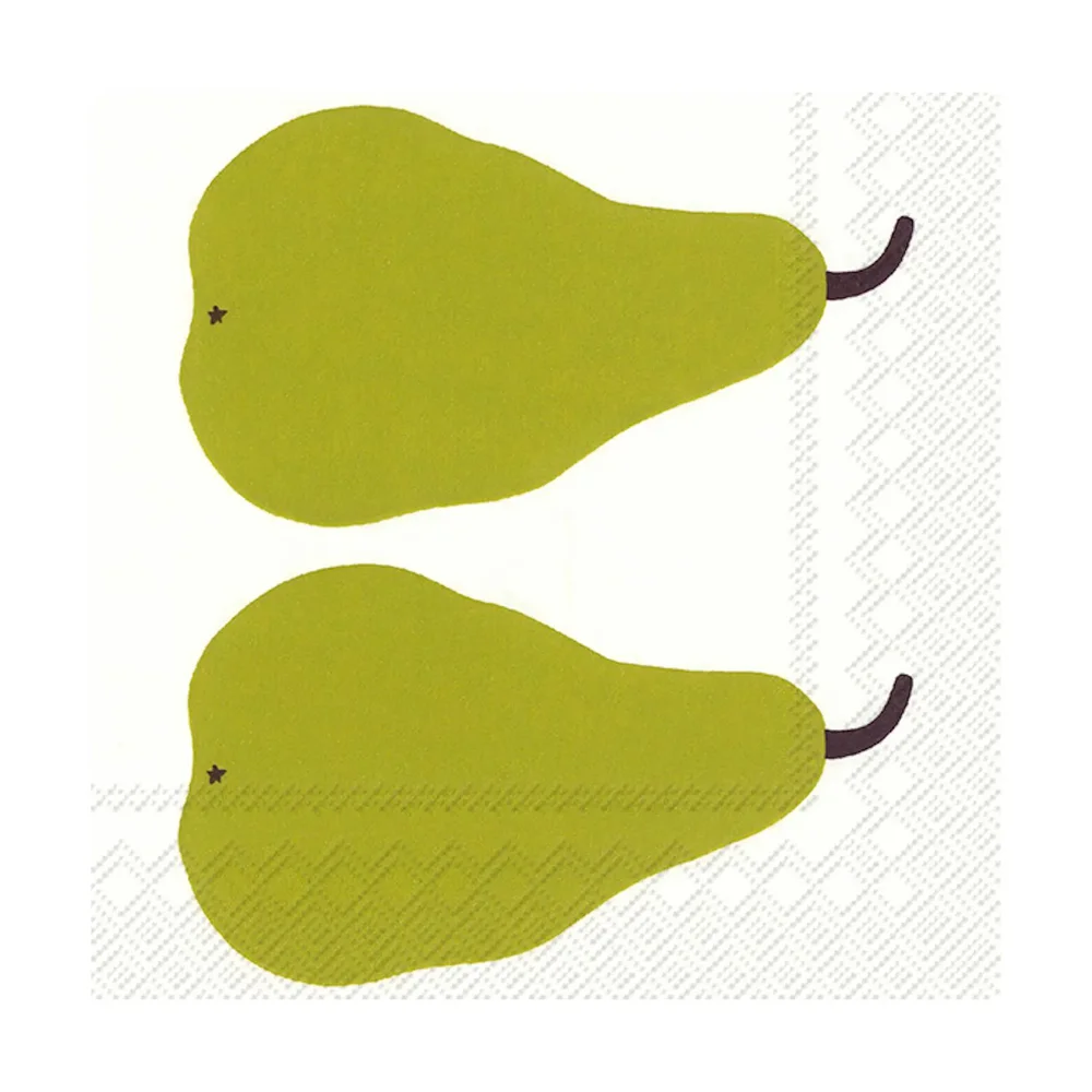 Päärynä servietter 33×33 cm 20-pk v:3379606 Päärynä servietter 33×33 cm 20-pk v:3379606