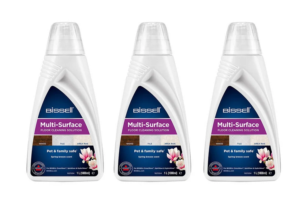 Gulvrengjøringsmiddel Bissell Multi-Surface 1L 3-pack v:8862498 Gulvrengjøringsmiddel Bissell Multi-Surface 1L 3-pack v:8862498