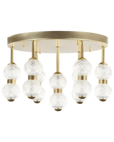 Taklampe YOWAKA Metall Gull v:9456257
