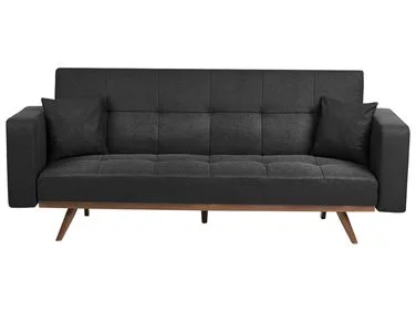 Sovesofa 3-seter HJULBY Svart v:1550607 Sovesofa 3-seter HJULBY Svart v:1550607