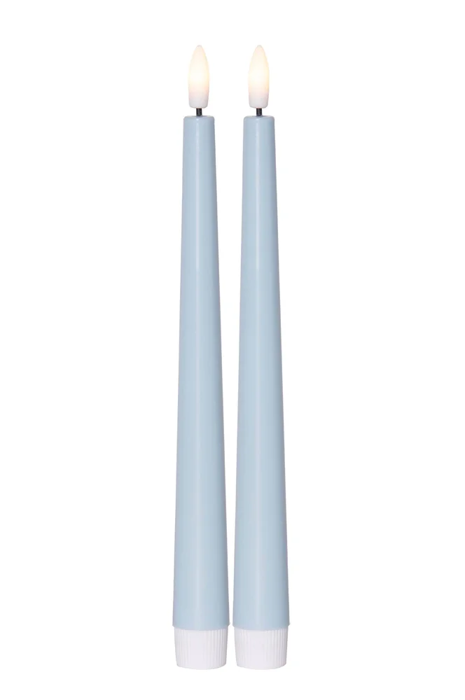 FLAMME CANDY batteridrevet antikklys – Blå – Dekor | m v:4487778