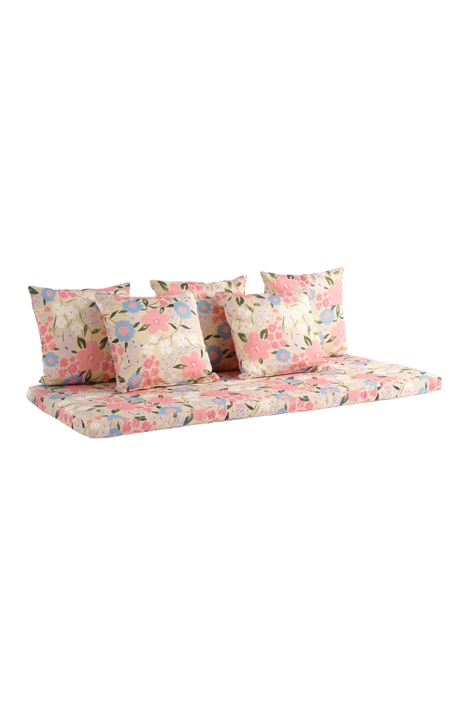 MENTON putesett sofa - Gul - Utemøbler & hage | m v:9165184
