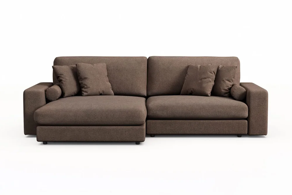 Arken Lyx 4-seter Vendbar L-formet Dyp Divansofa i stoff v:6928524 Arken Lyx 4-seter Vendbar L-formet Dyp Divansofa i stoff v:6928524