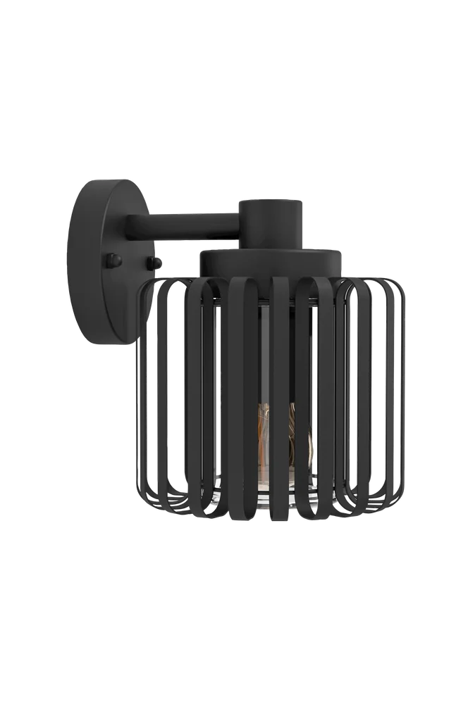 Vegglampe Selinus – Svart – Belysning | m v:9522380 Vegglampe Selinus – Svart – Belysning | m v:9522380