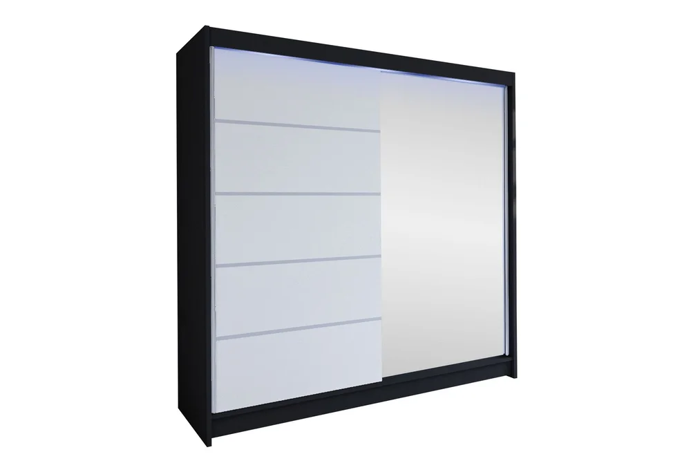 Canderbury Garderobe Med Speil 180x215 cm v:5982256