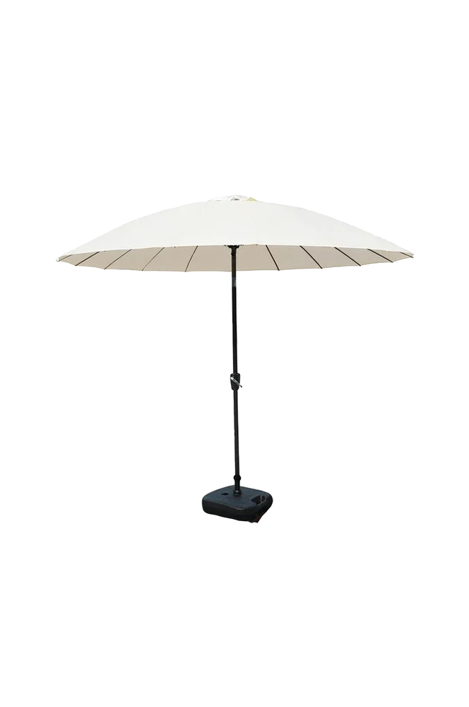 Bali -parasoll til utendørs bruk, Ø 2,7 m – Beige – Utemøbler & hage | m v:3332578 Bali -parasoll til utendørs bruk, Ø 2,7 m – Beige – Utemøbler & hage | m v:3332578