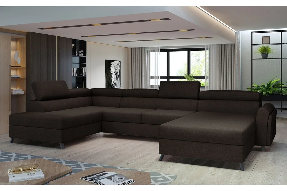 Josette U-sofa med Divan Høyre v:6551390