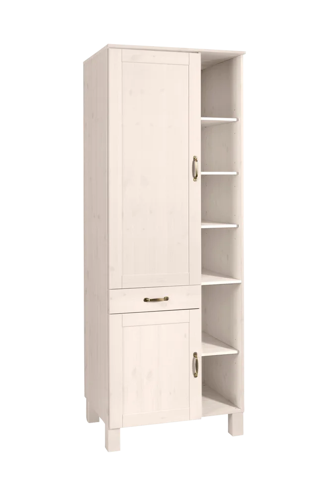 Oppbevaringsskap Alby 60 High 2 Door - Hvit m v:5855920