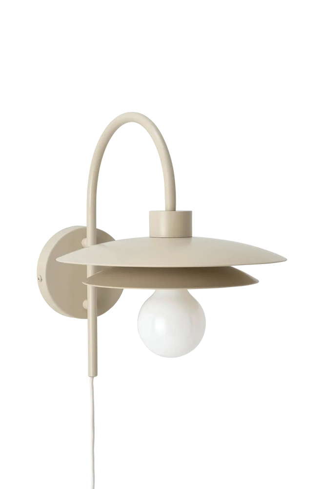 Vegglampe Theo – Beige – Belysning | m v:7367623 Vegglampe Theo – Beige – Belysning | m v:7367623