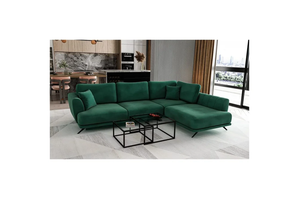 Seksjon Eltap Larde 286x191x90 cm v:8940387