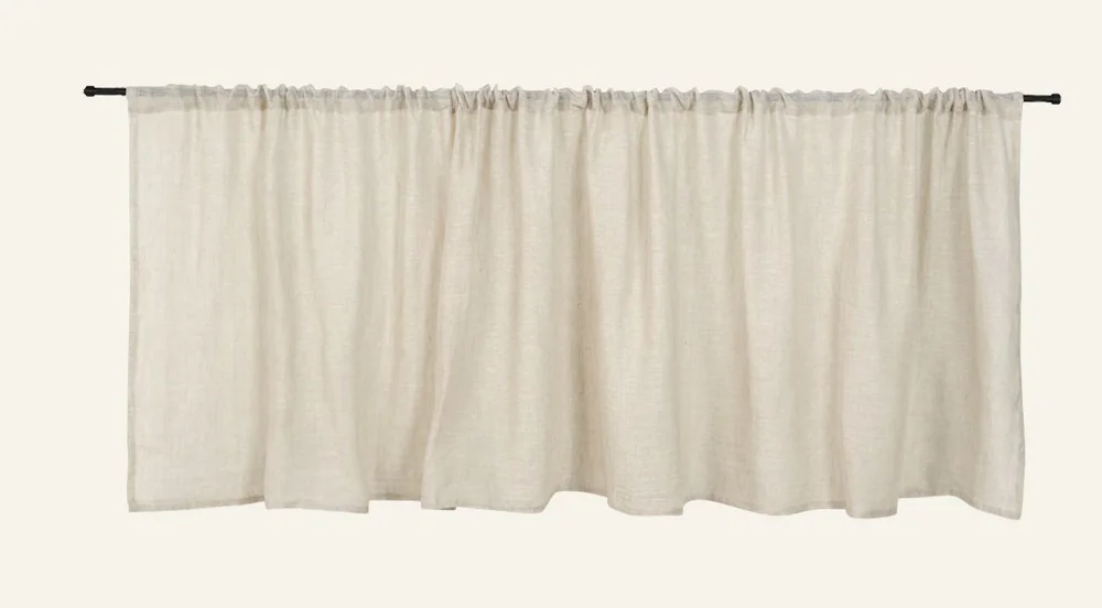 Gardinkappe lang natur – 250×70 cm v:6220320