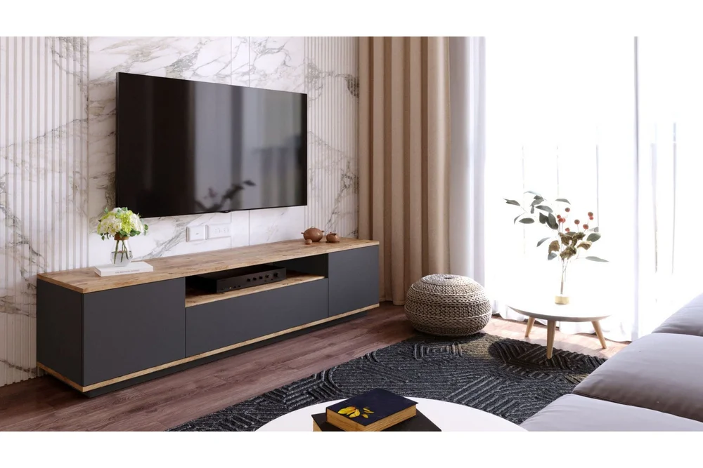Anari TV-benk 180 cm med hylle v:7614732 Anari TV-benk 180 cm med hylle v:7614732