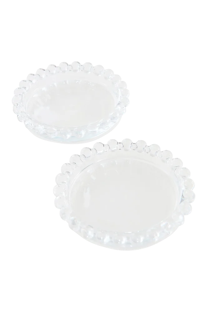 AMARA mini, 2-pakke tallerken – Transparent – Kjøkken & husholdning | m v:6853918