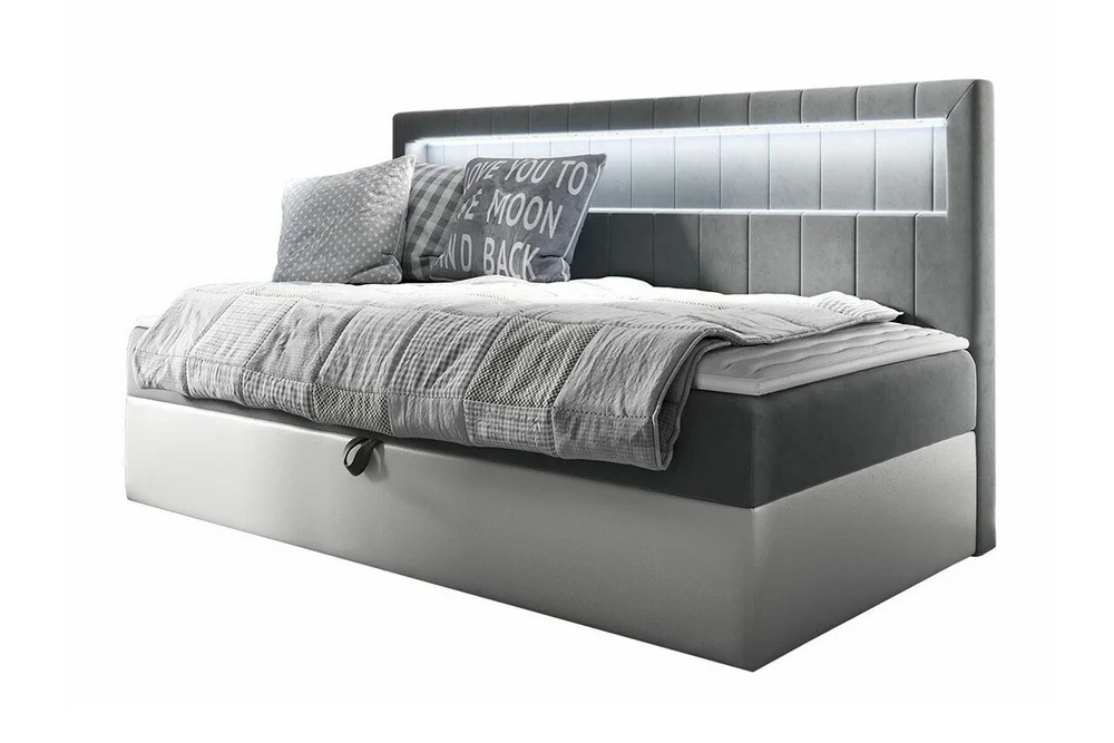Sängram Boisdale 90x200 cm v:5870191
