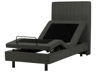 Justerbar seng CASTELLAN 90 x 200 cm Mørkegrå v:6986271 Justerbar seng CASTELLAN 90 x 200 cm Mørkegrå v:6986271