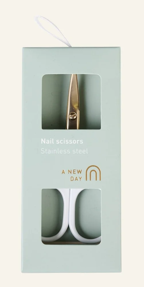 Nail scissors hvit – 4,5×9,2×0,3 cm v:4224199