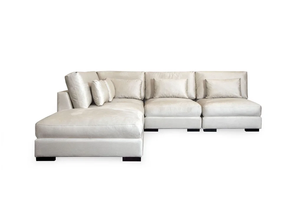 Dubai sjeselongsofa høyre fløyel ekstra dyp v:7051784