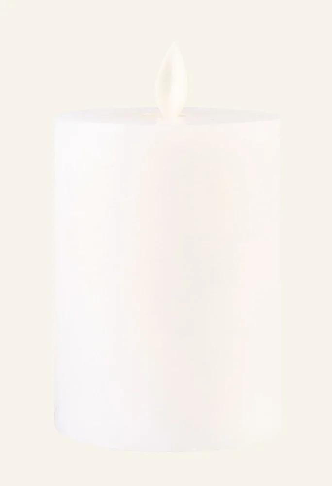 Led kubbelys hvit - 7,5x7,5x10 cm v:7763608