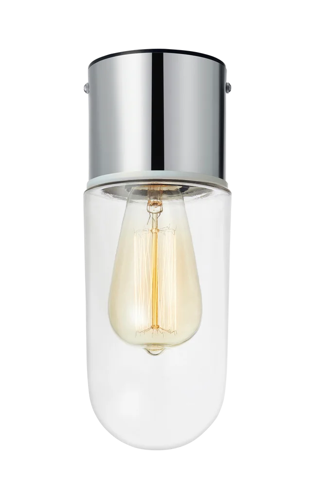 Taklampe ZEN, krom – Transparent – Belysning | m v:4509932
