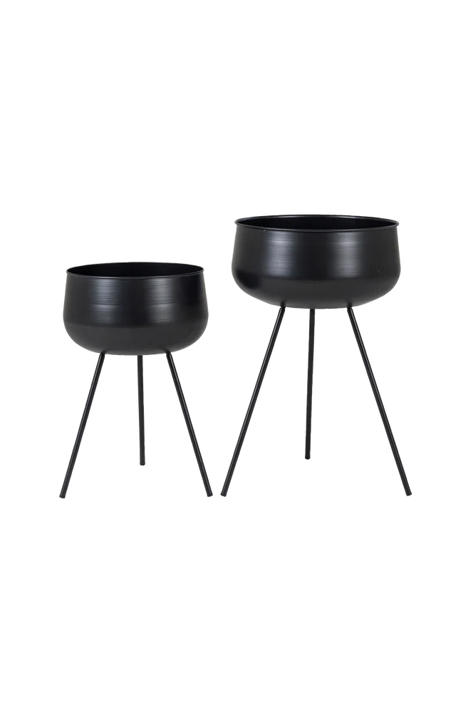 Blomsterpotter Ardola – Svart – Dekor | m v:4443880 Blomsterpotter Ardola – Svart – Dekor | m v:4443880