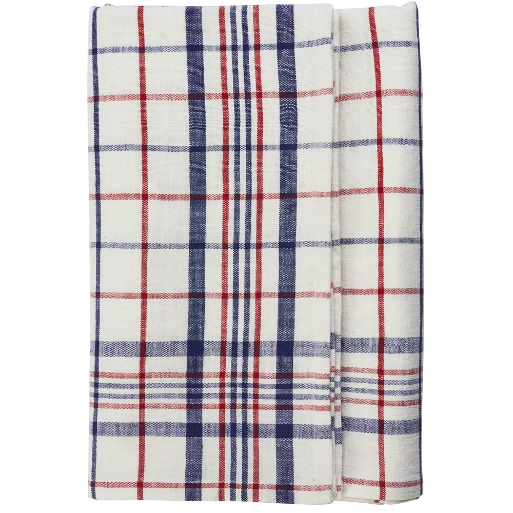 Checked Duk 150×150 cm v:261193