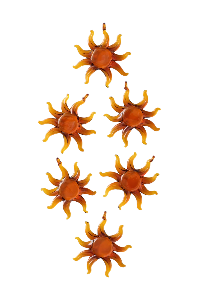 Hengte dekorasjon Sun 6-pakning – Orange – Dekor | m v:9639240