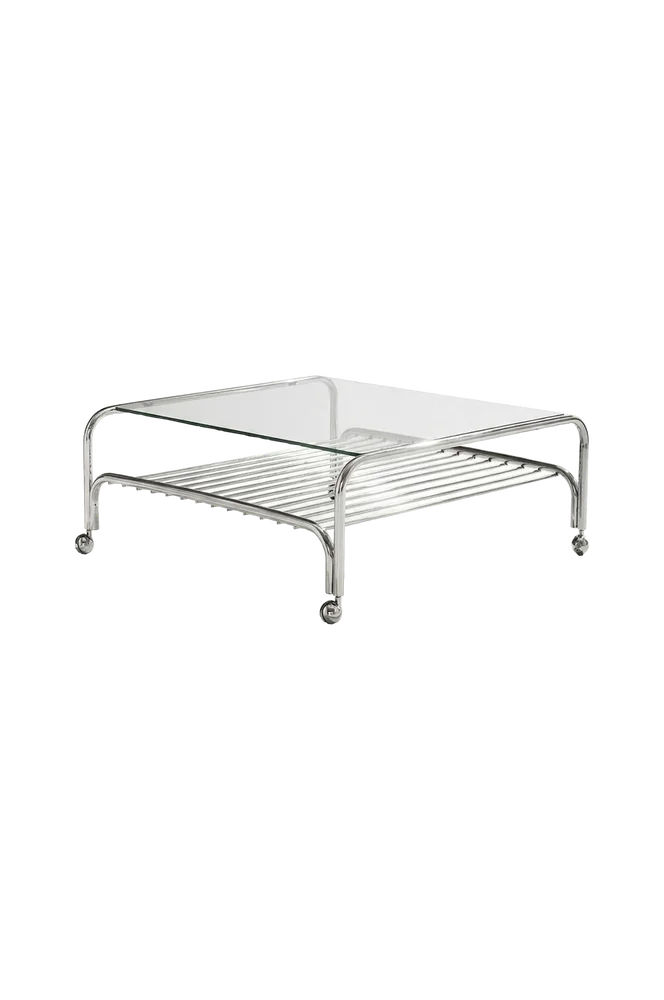 Cleo sofabord 85x85 cm - Krom m v:4890914