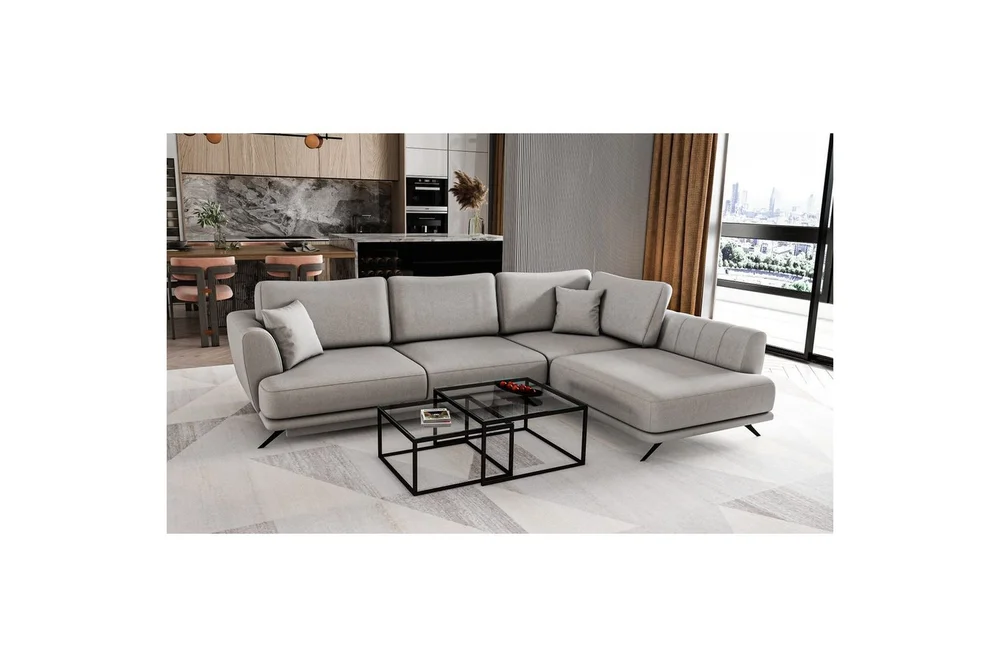 Seksjon Eltap Larde 286x191x90 cm v:9287788